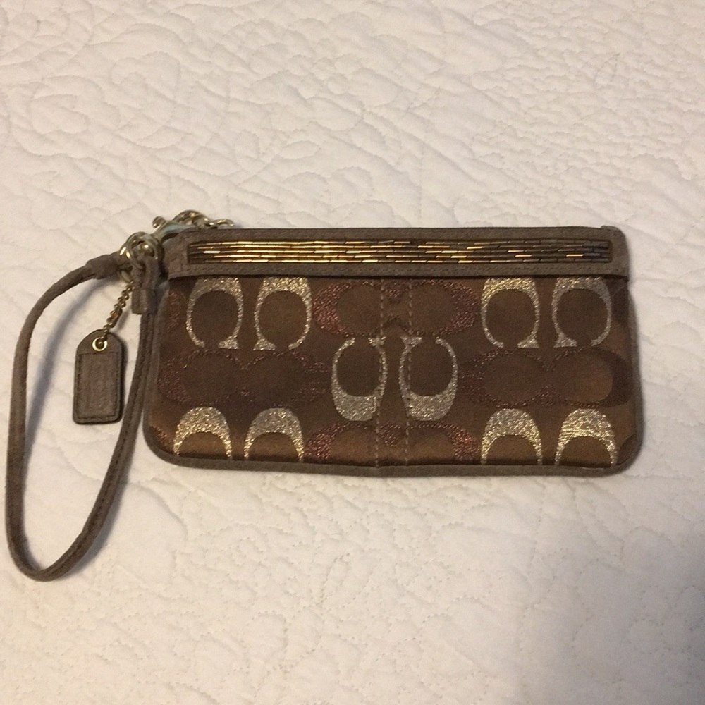 Coach wristlet